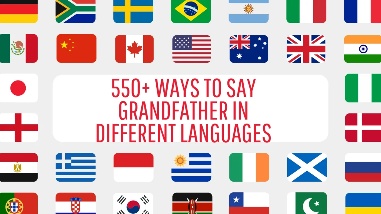 Grandfather in Different Languages