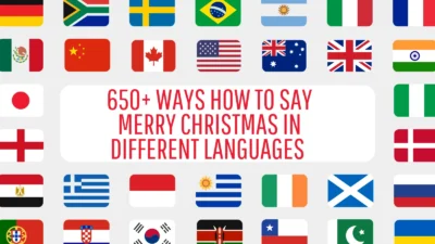 How to Say Merry Christmas in Different Languages