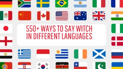 550+ Ways to Say Witch in Different Languages