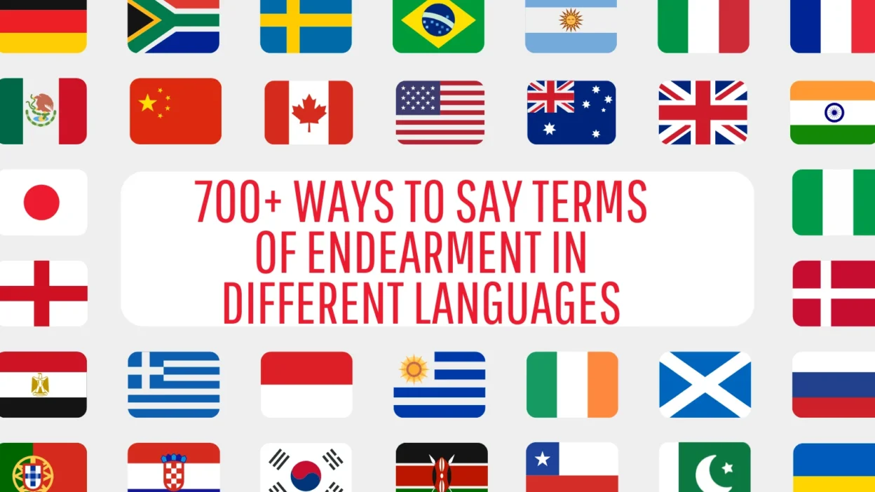 Terms of Endearment in Different Languages