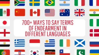 Terms of Endearment in Different Languages