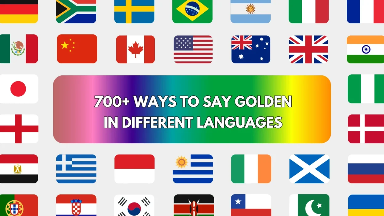 Golden in Different Languages