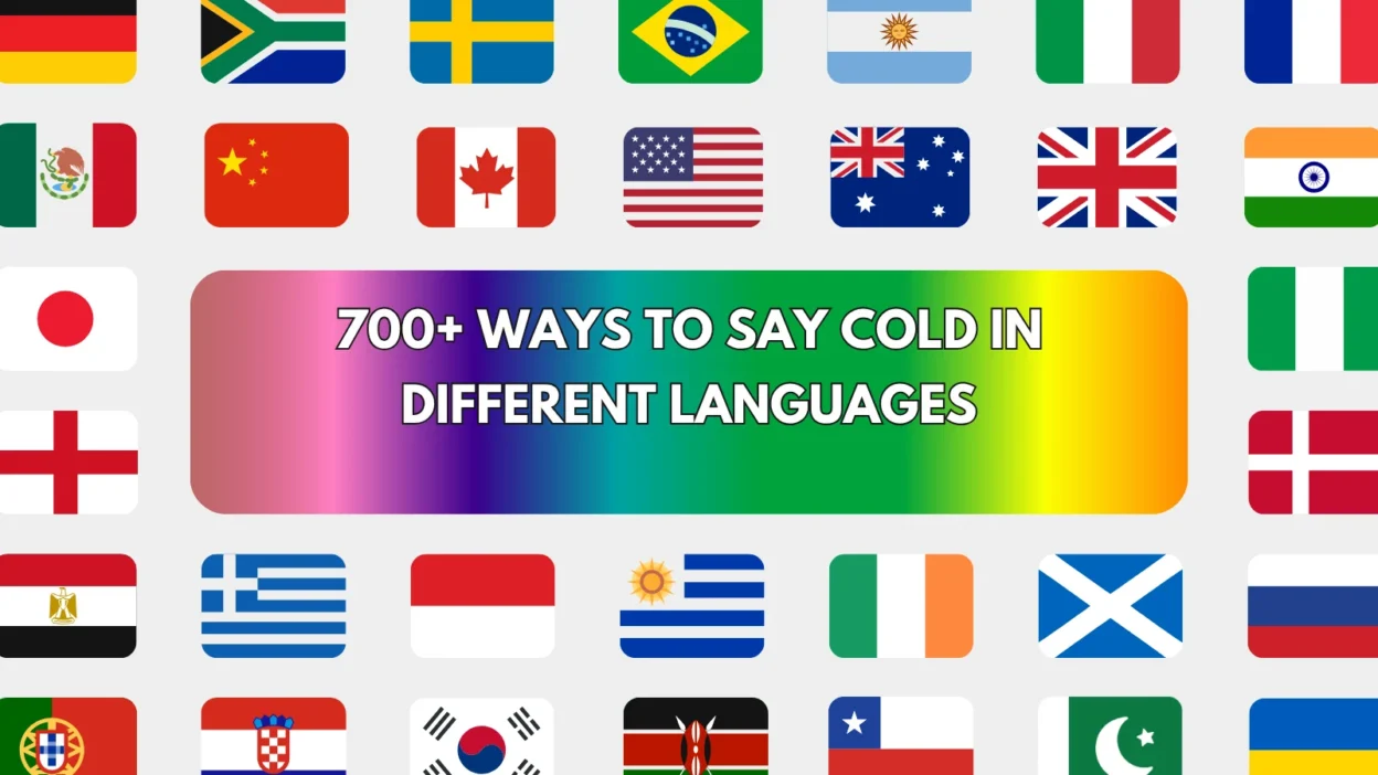 Cold in Different Languages