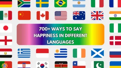 Happiness in Different Languages