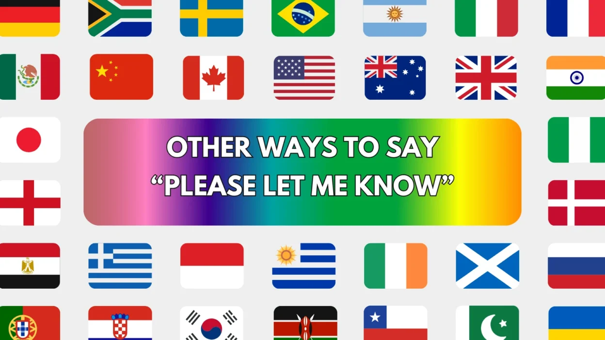 Please Let Me Know