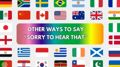 Sorry to Hear That