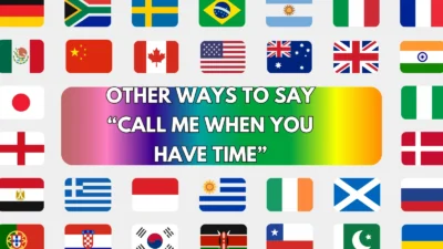 Call Me When You Have Time