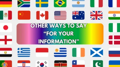 For Your Information