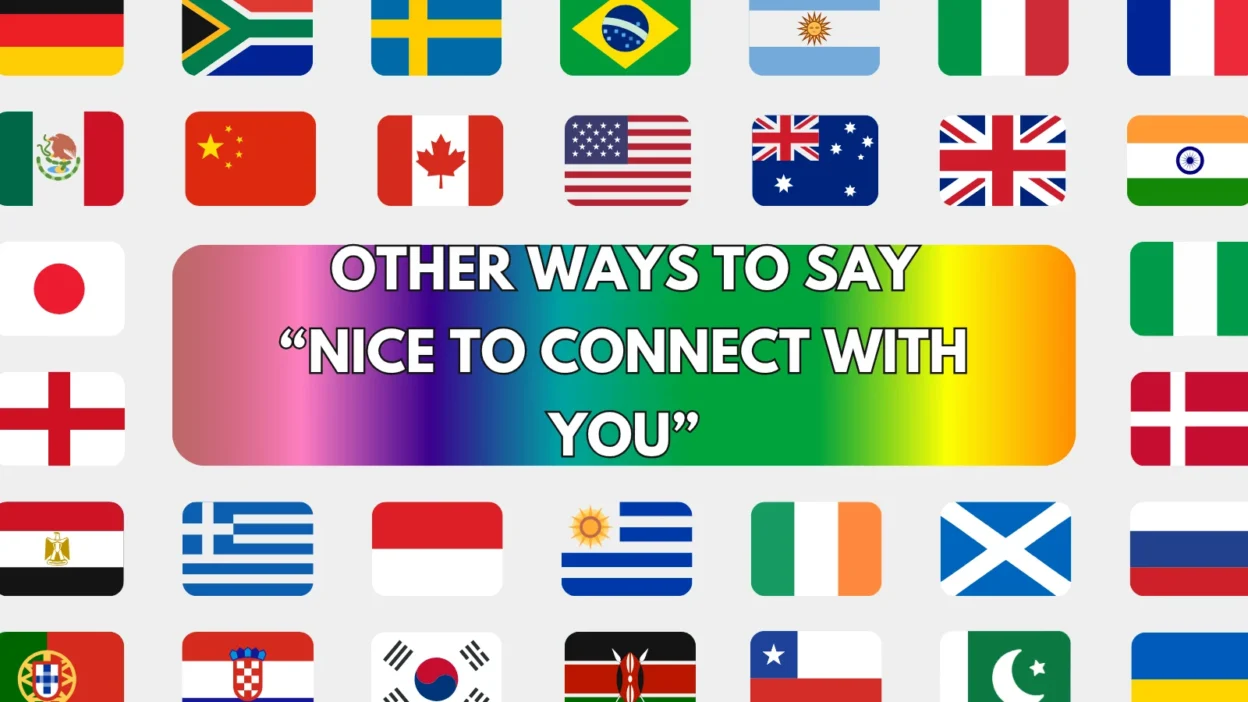 Nice to Connect with You