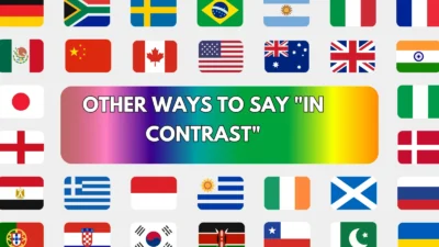 Other Ways to Say "In Contrast"