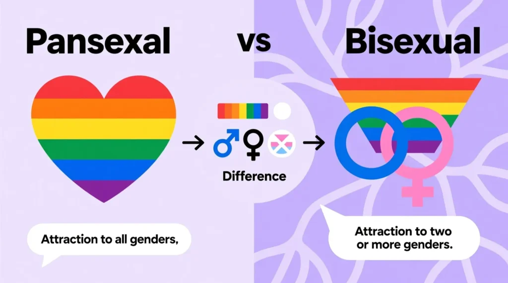 Pansexual vs Bisexual