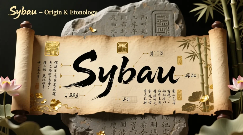 Sybau Word Origin and Etymology