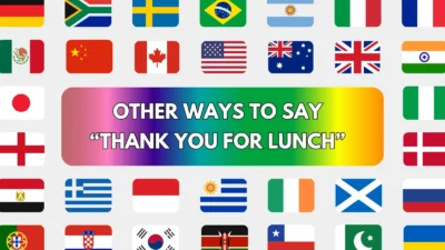 Thank You for Lunch