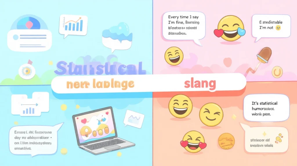 “Statistical” Mean in Text?