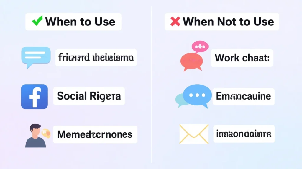 When Not to Use Ennui