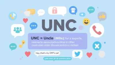UNC Meaning Slang