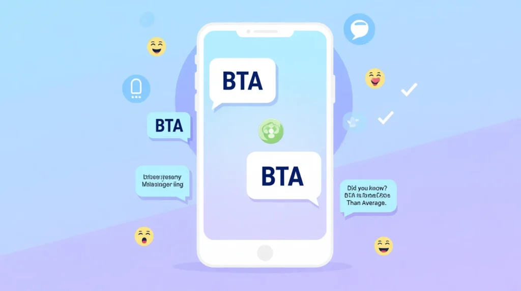 BTA Meaning in Text 💬
