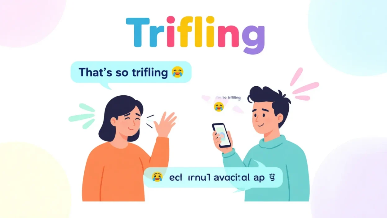 What Does “Trifling” Mean?