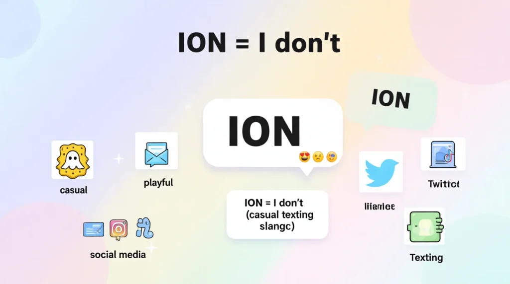  ION Meaning in Text 