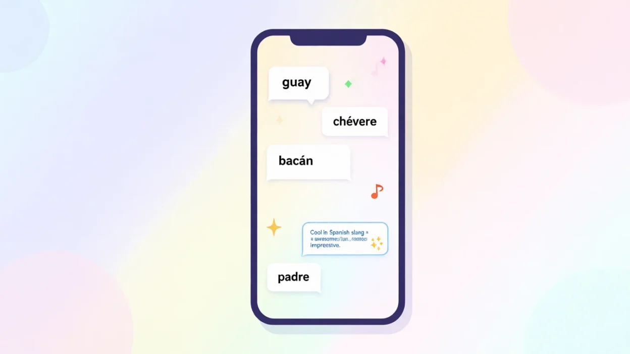 Cool in Spanish Slang