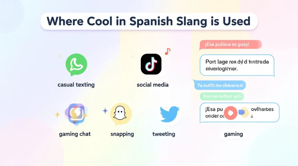 Cool in Spanish Slang 