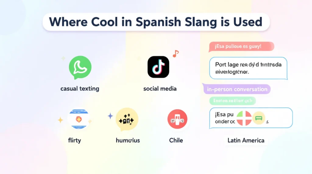 Cool in Spanish Slang 