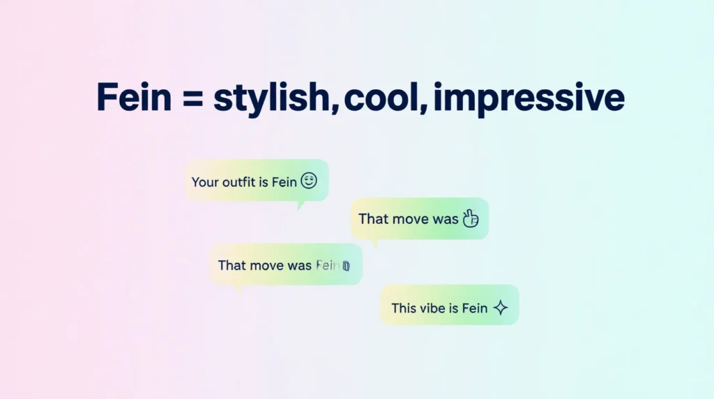 What Does Fein Meaning