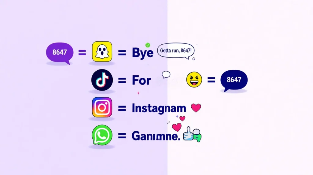 What does 8647 Meaning 