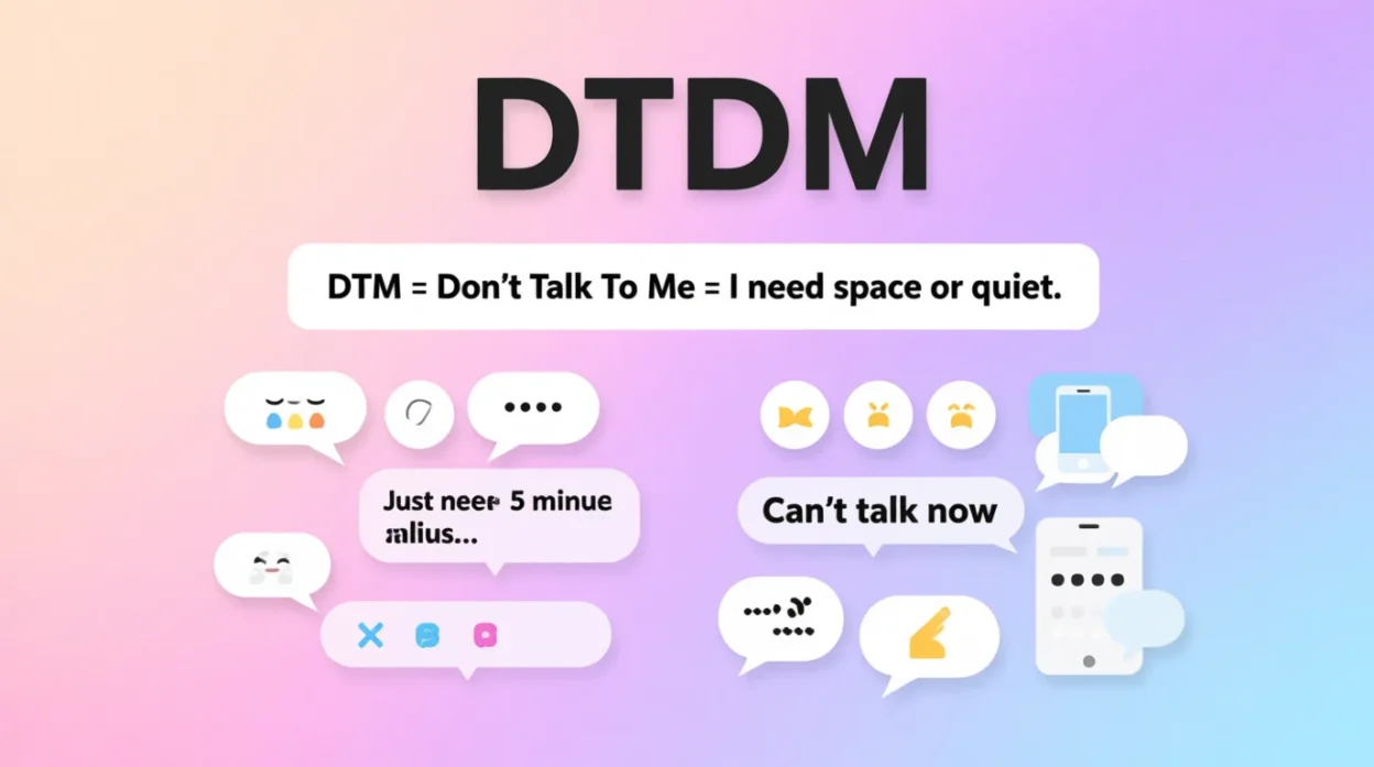 DTTM Meaning in Text