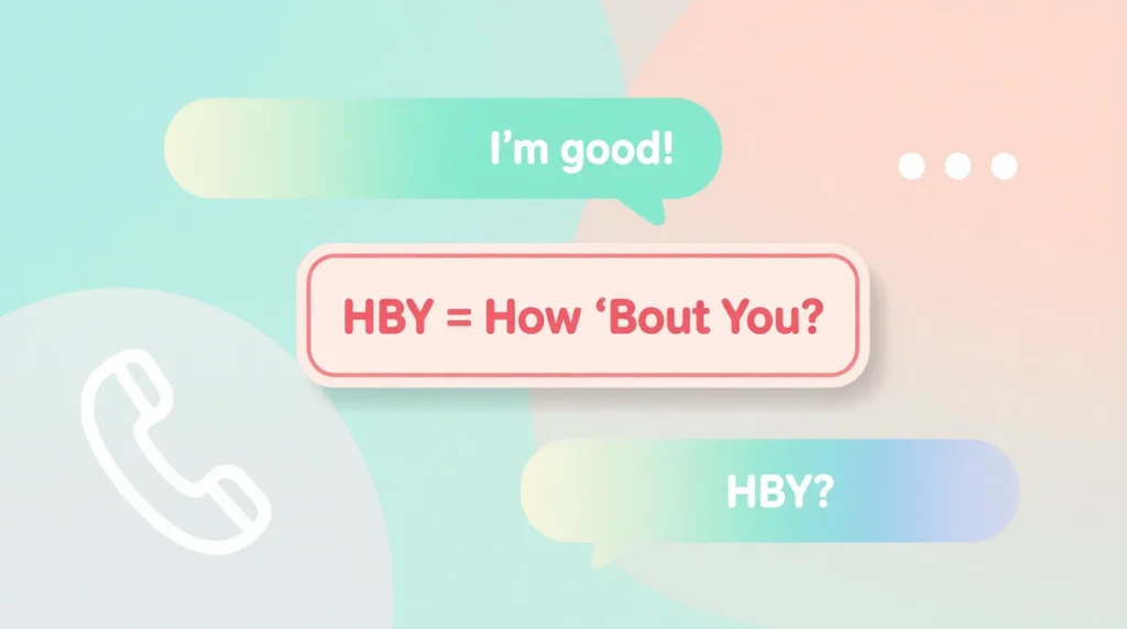 HBY Meaning in Text