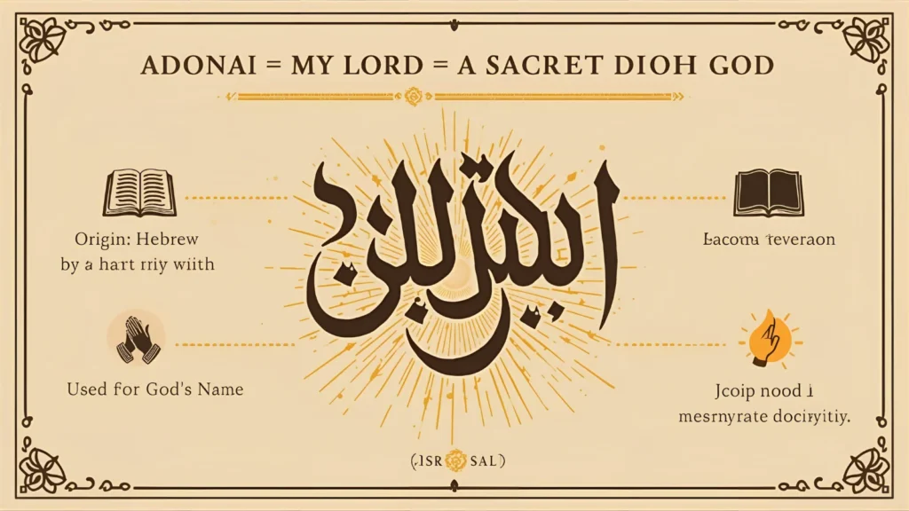 Adonai Mean in Text?