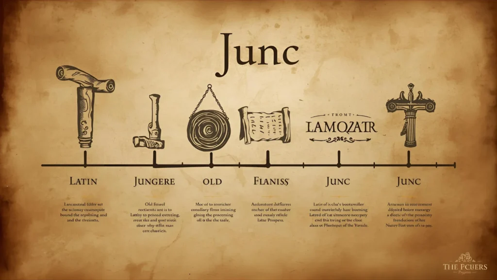 English Words with the Root “Junc”