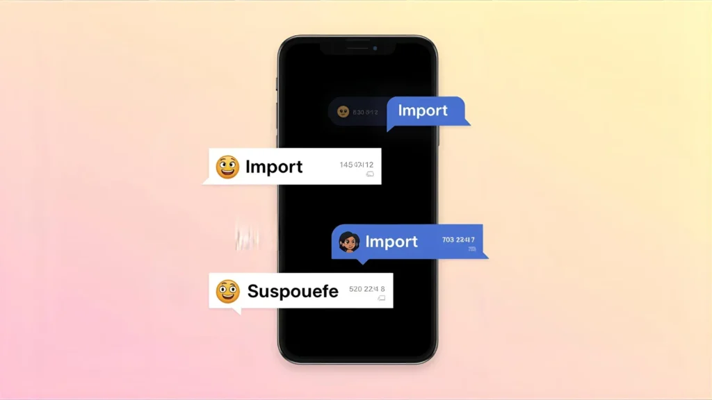 “Import” in Conversation