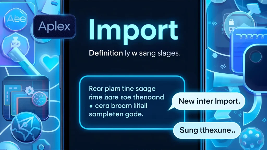 Import Mean in Text?