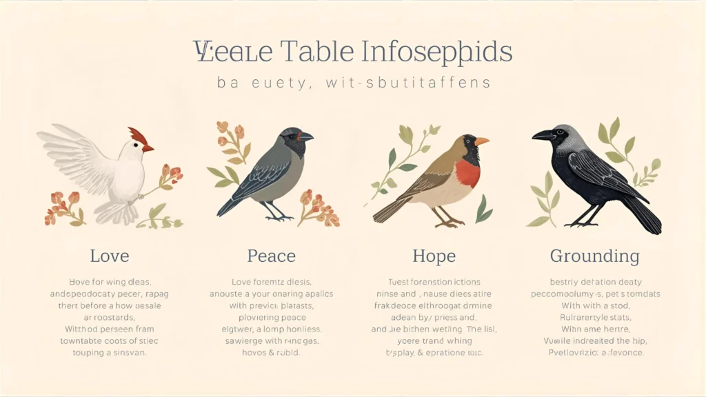 “Meanings by Bird Type and Color”