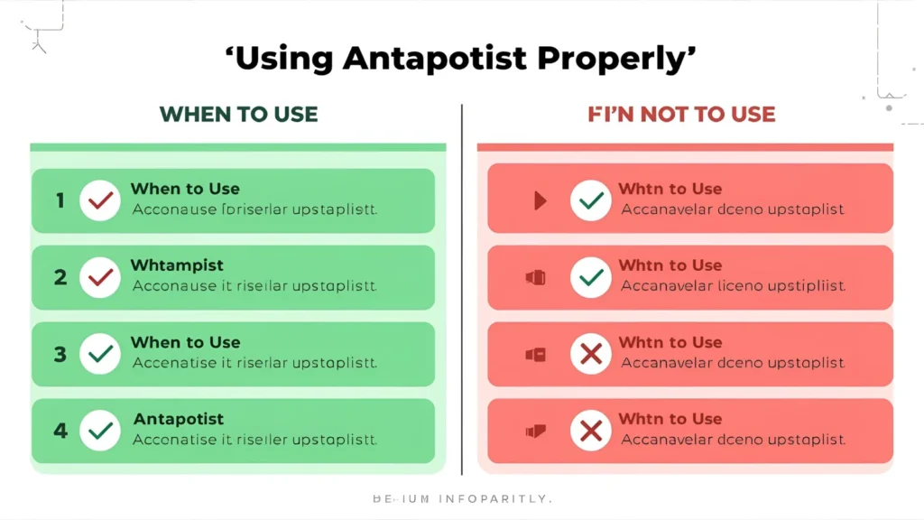 Not to Use ‘Antagonist