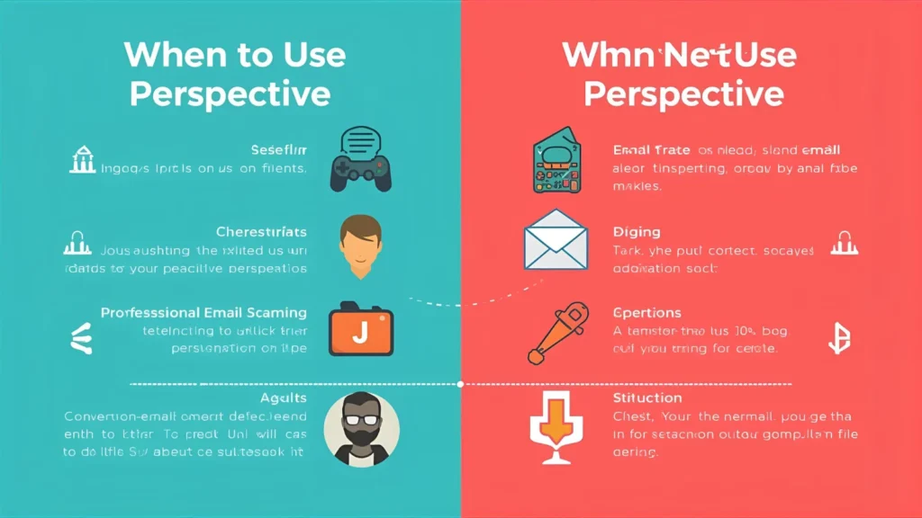 Not to Use Perspective