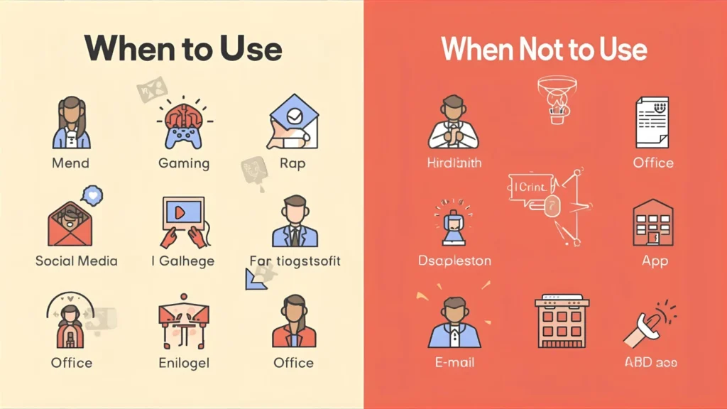 Not to Use “Slime”