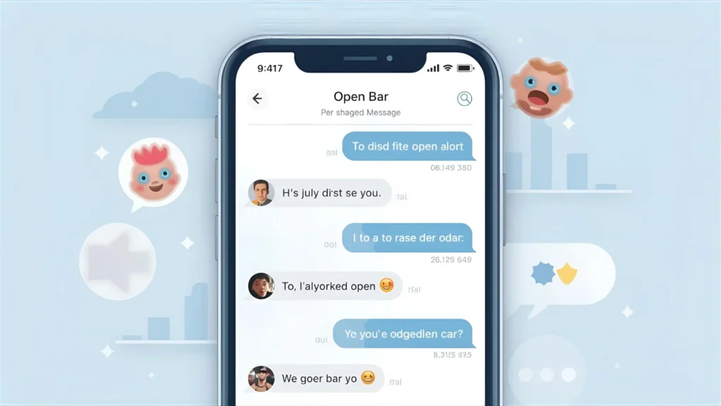 Open Bar” in Conversation