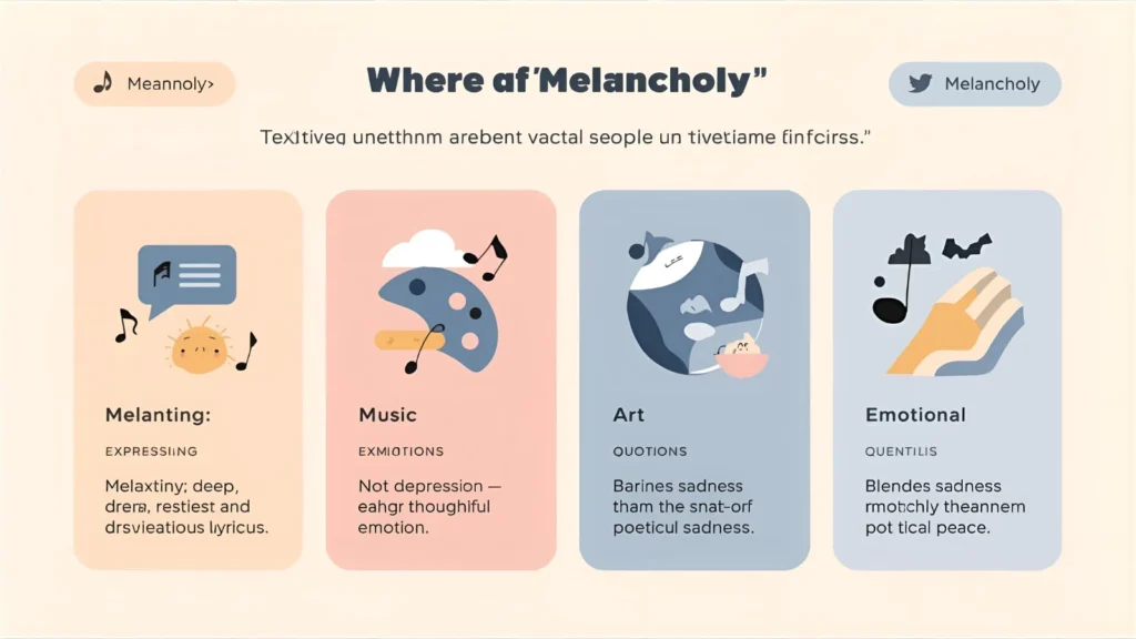 Origin of Melancholy