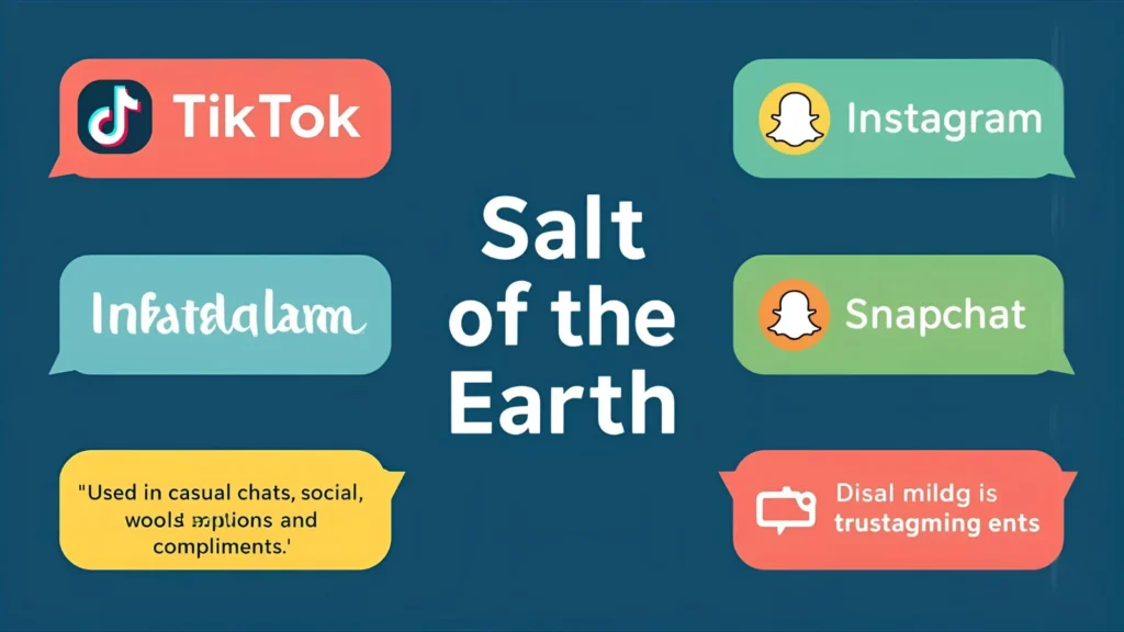 Salt of the Earth” Commonly Used
