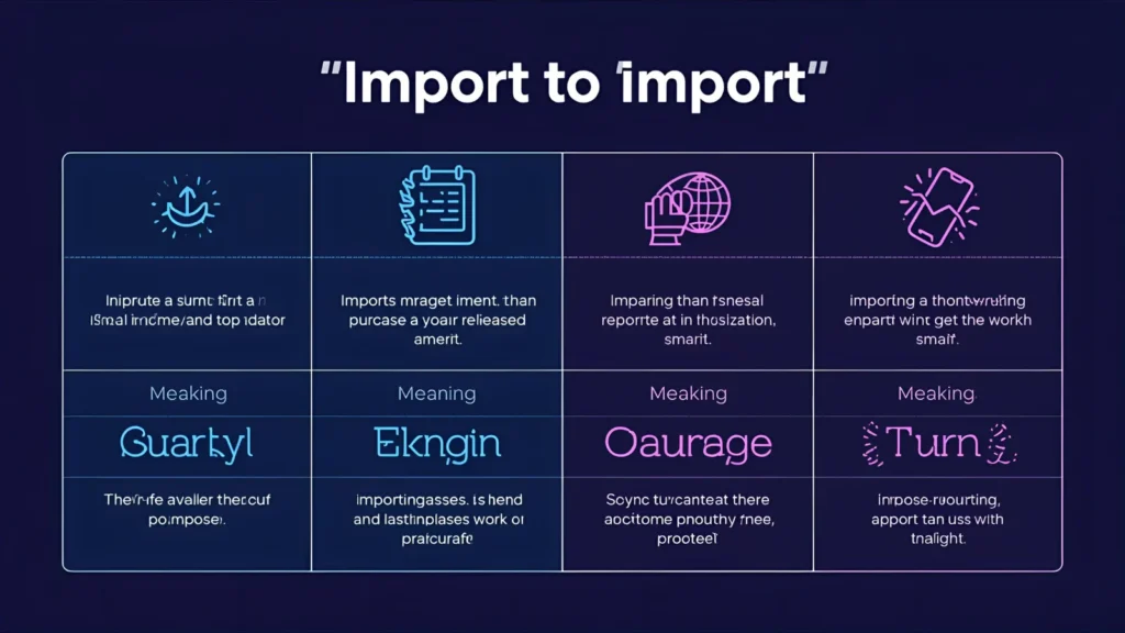 Slang Words or Alternatives
