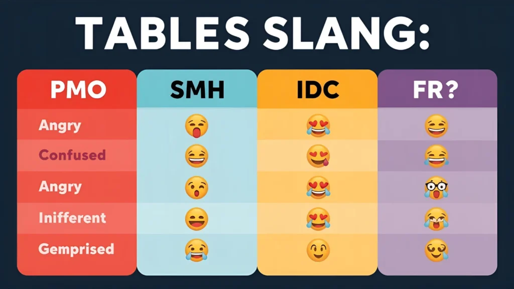 Slang Words or Alternatives