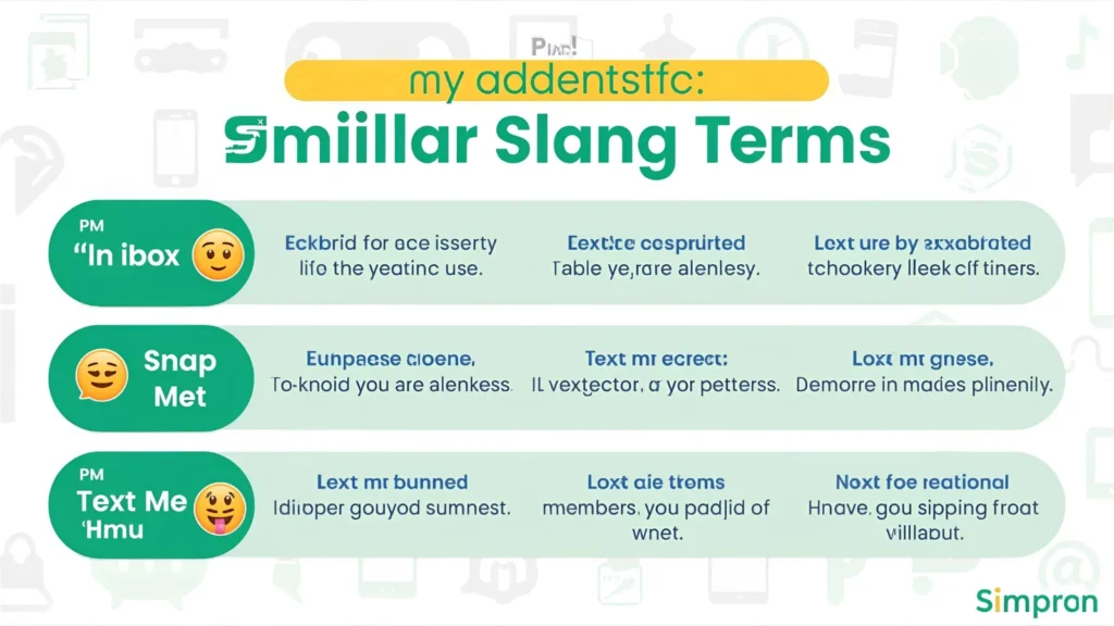 Slang Words or Alternatives