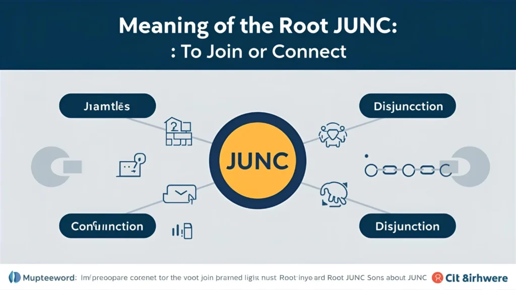 the Root “Junc” Mean?