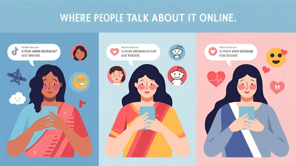 Thick White Discharge’ Commonly Used?