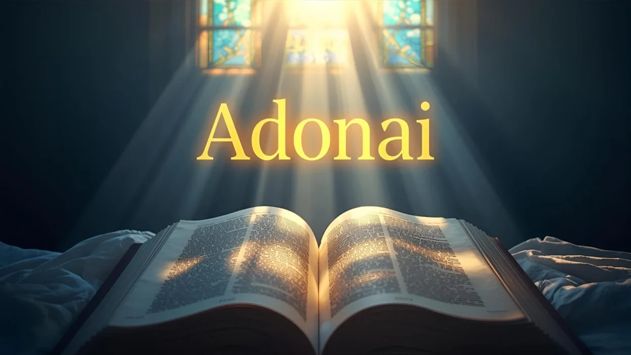 What Does Adonai Mean?