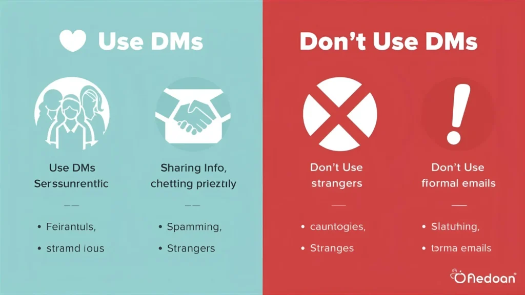When Not to Use “DMs”