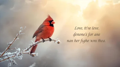 when You See a Red Cardinal?