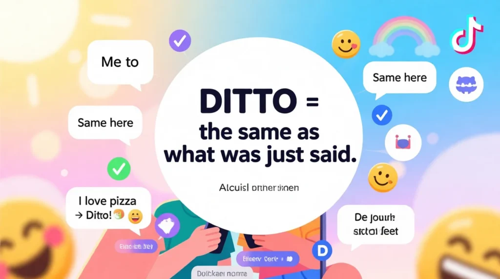 DITTO Meaning